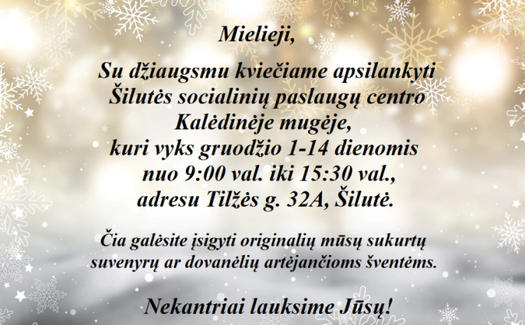  Kalėdinė mugė