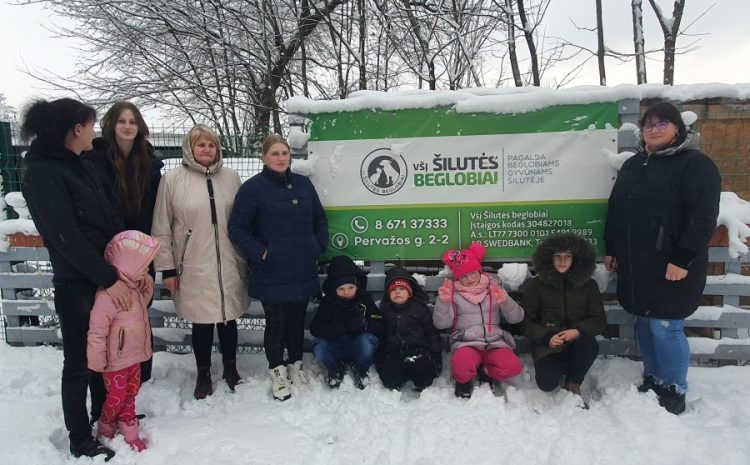 Apsilankymas VšĮ „ Šilutės beglobiai“